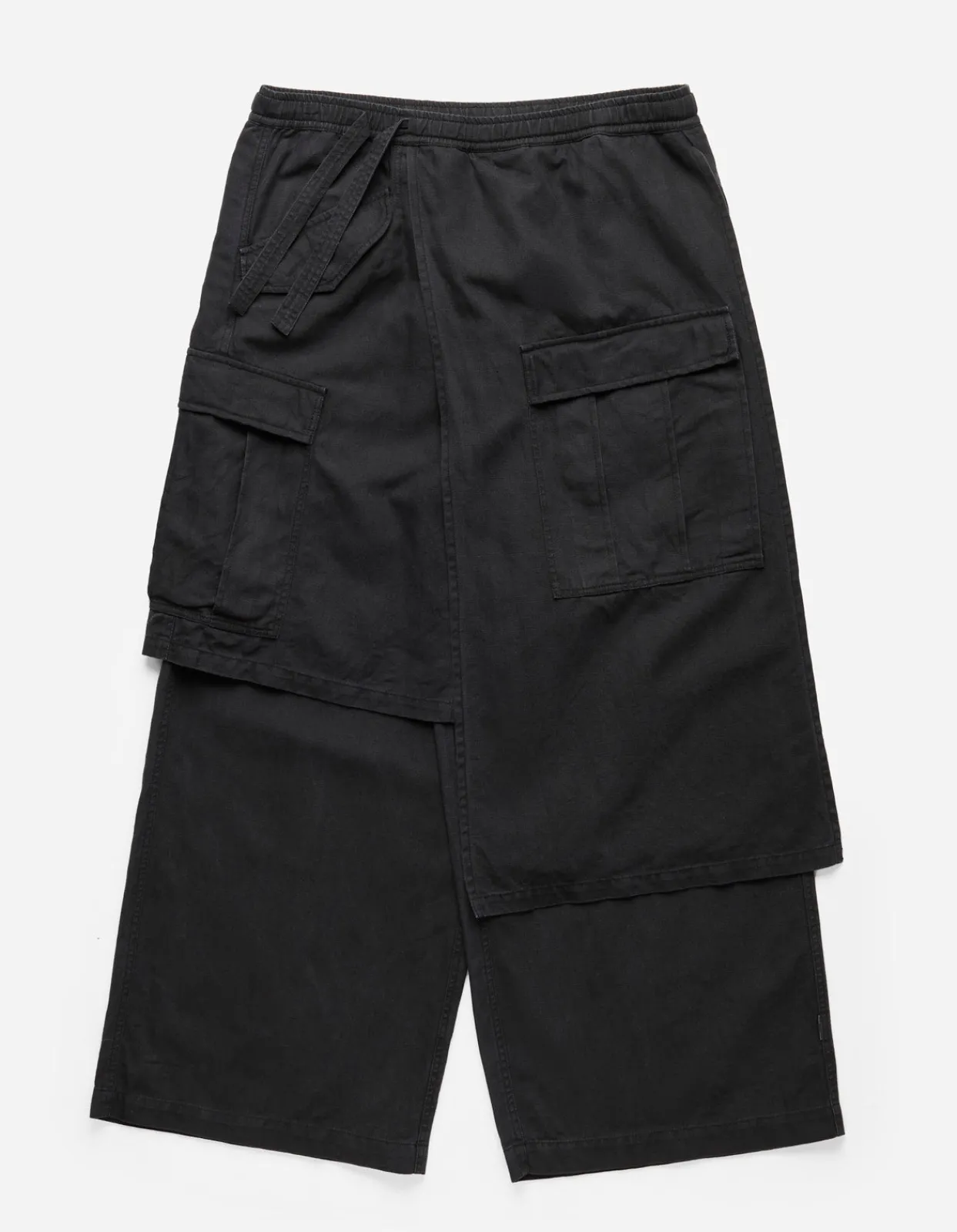 Men Maharishi 4588 Asym Cargo Hakama Pants