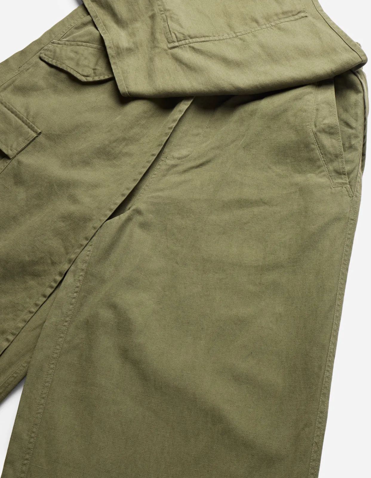 Men Maharishi 4588 Asym Cargo Hakama Pants