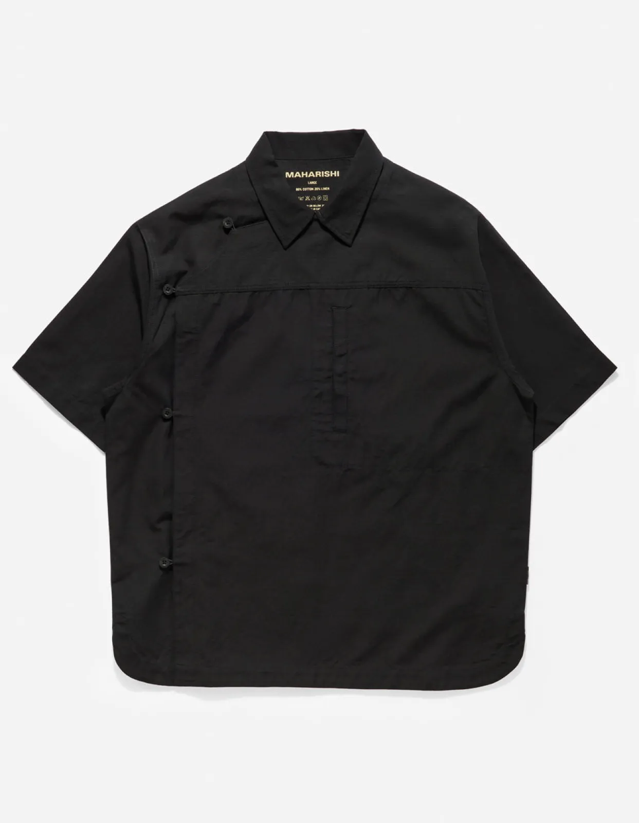 Men Maharishi 4298 Asym Monk Shirt
