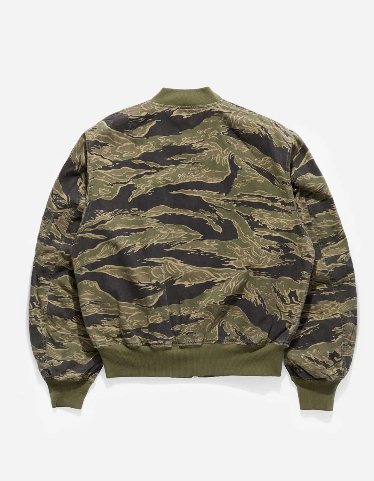 Men Maharishi 4289 Camo Reversible Flight Jacket