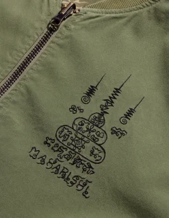 Men Maharishi 4289 Camo Reversible Flight Jacket