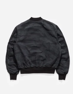 Men Maharishi 4289 Camo Reversible Flight Jacket