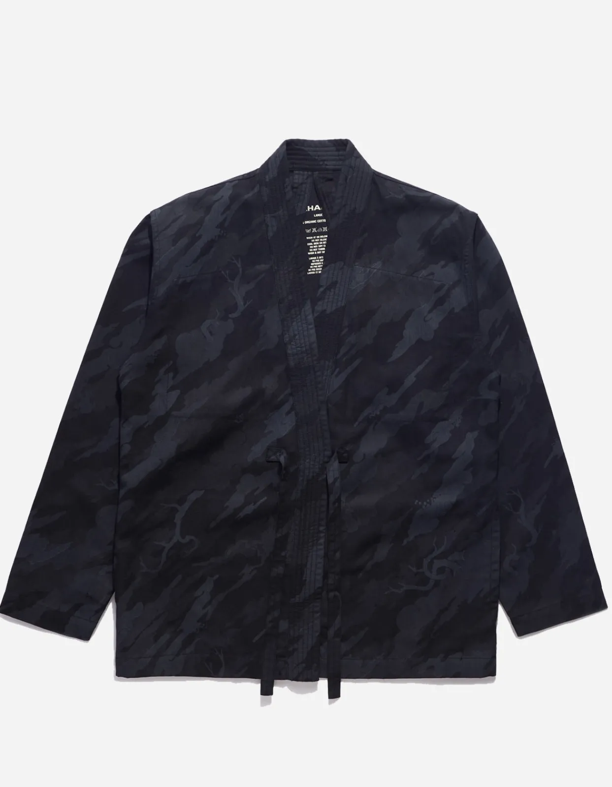 Men Maharishi 4516 Camo Shinobi Hemp Kimono