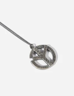 Men Maharishi 9365 Cud War & Peace Pendant·Hallmarked