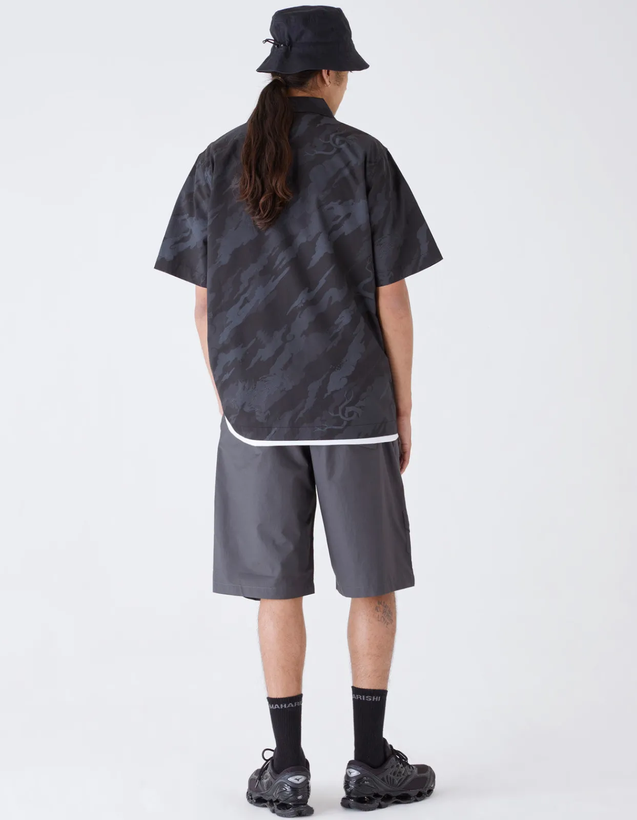 Men Maharishi 4312 Dpm: Bonsai Forest Camp Collar Shirt