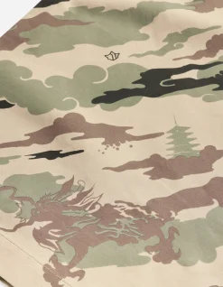 Men Maharishi 4312 Dpm: Bonsai Forest Camp Collar Shirt