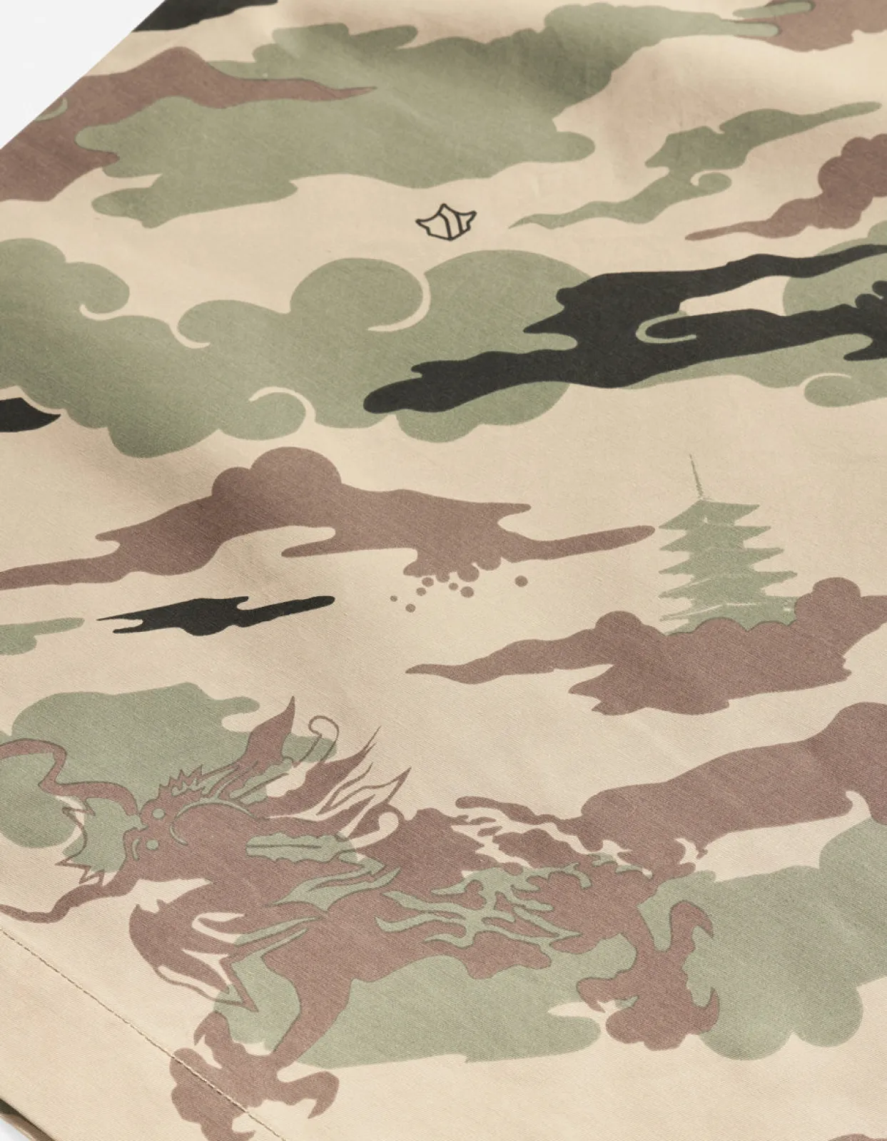 Men Maharishi 4312 Dpm: Bonsai Forest Camp Collar Shirt