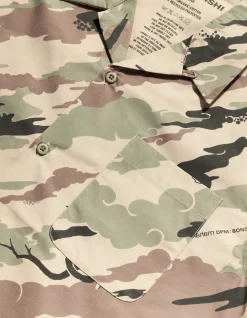Men Maharishi 4312 Dpm: Bonsai Forest Camp Collar Shirt