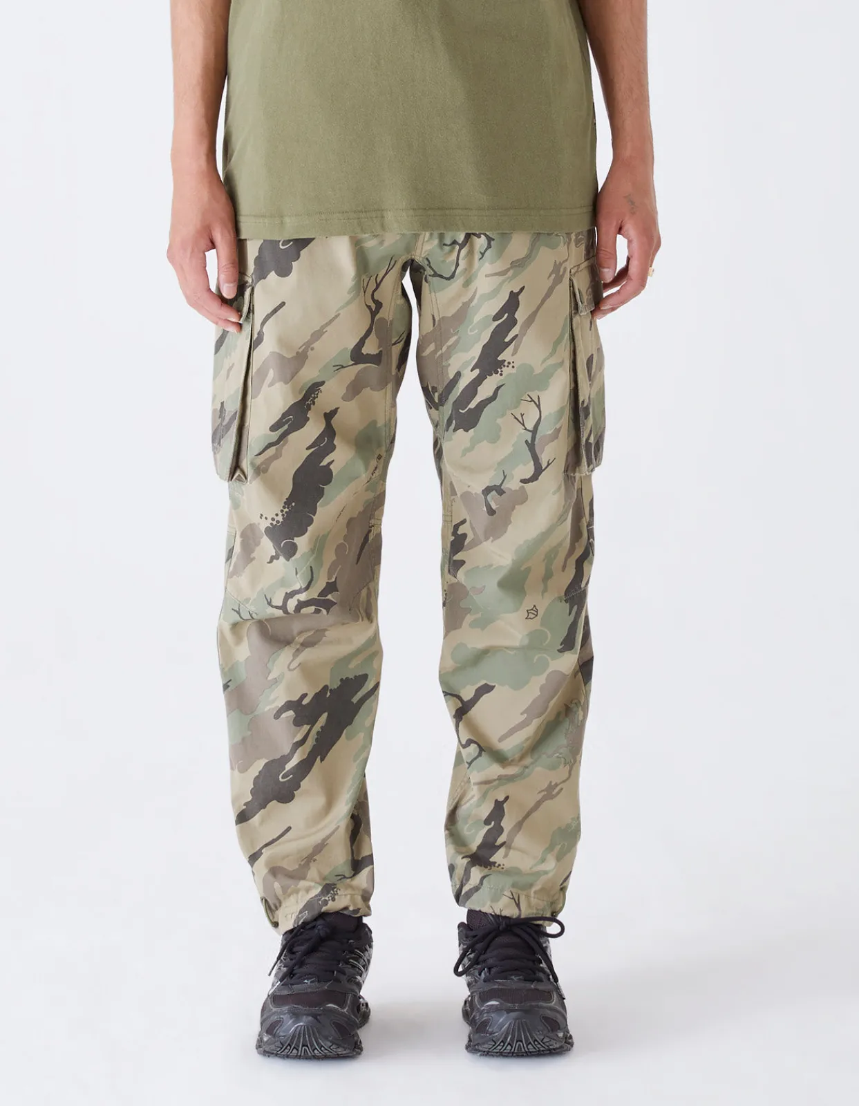 Men Maharishi 4309 Dpm: Bonsai Forest Cargo Track Pants