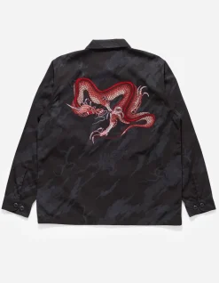 Men Maharishi 4308 Dpm: Bonsai Forest Cloud Dragon Utility Shirt