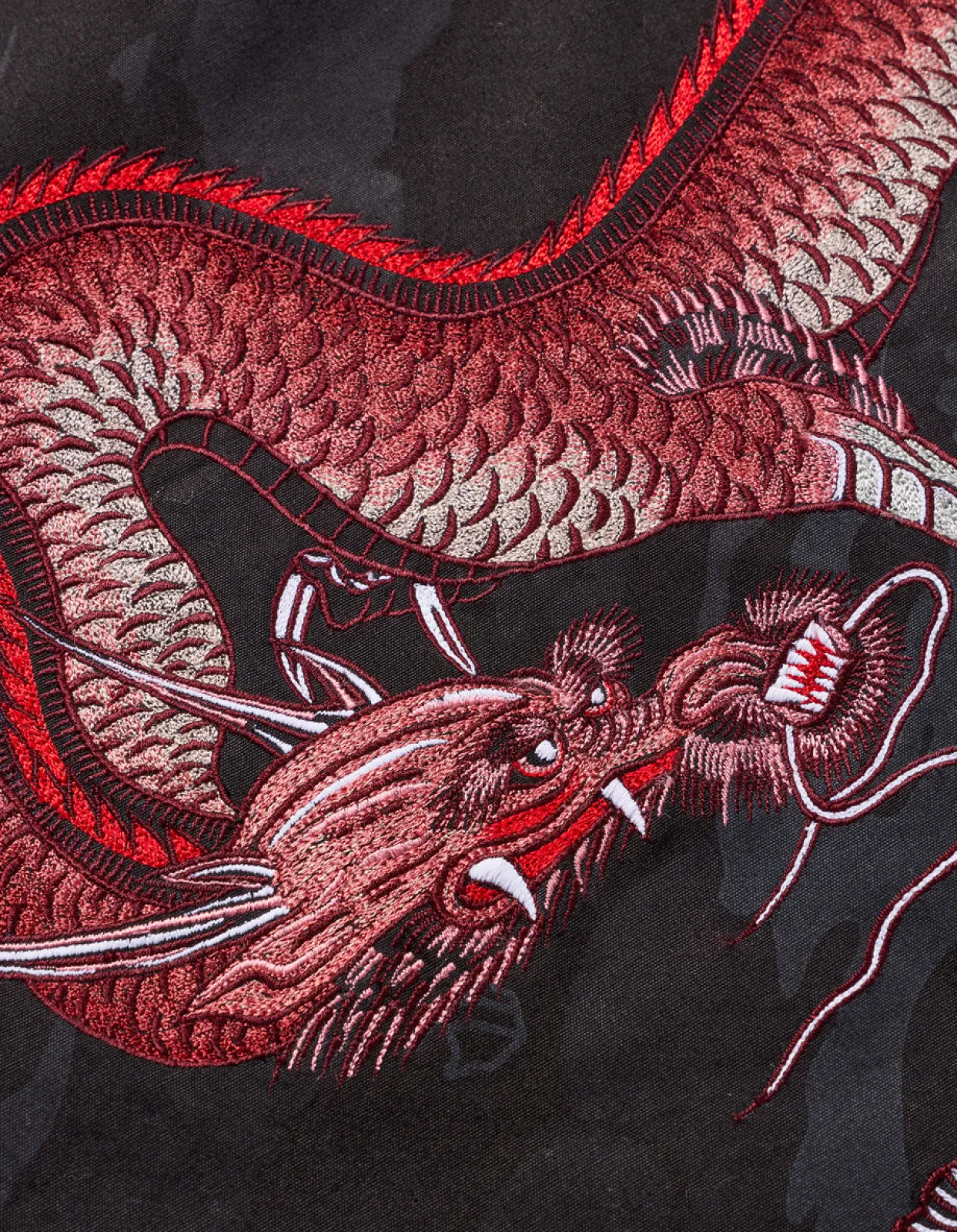 Men Maharishi 4308 Dpm: Bonsai Forest Cloud Dragon Utility Shirt
