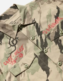 Men Maharishi 4308 Dpm: Bonsai Forest Cloud Dragon Utility Shirt
