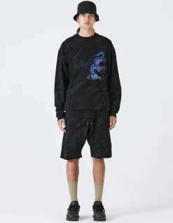 Men Maharishi 4319 Dpm: Bonsai Forest Dragon Crew Sweat