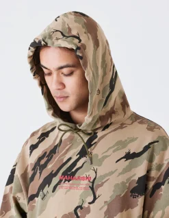 Men Maharishi 4597 Dpm: Bonsai Forest Miltype Embroidered Hooded Sweat