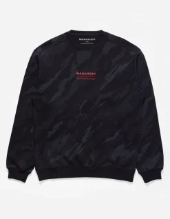 Men Maharishi 4598 Dpm: Bonsai Forest Miltype Embroidered Crew Sweat