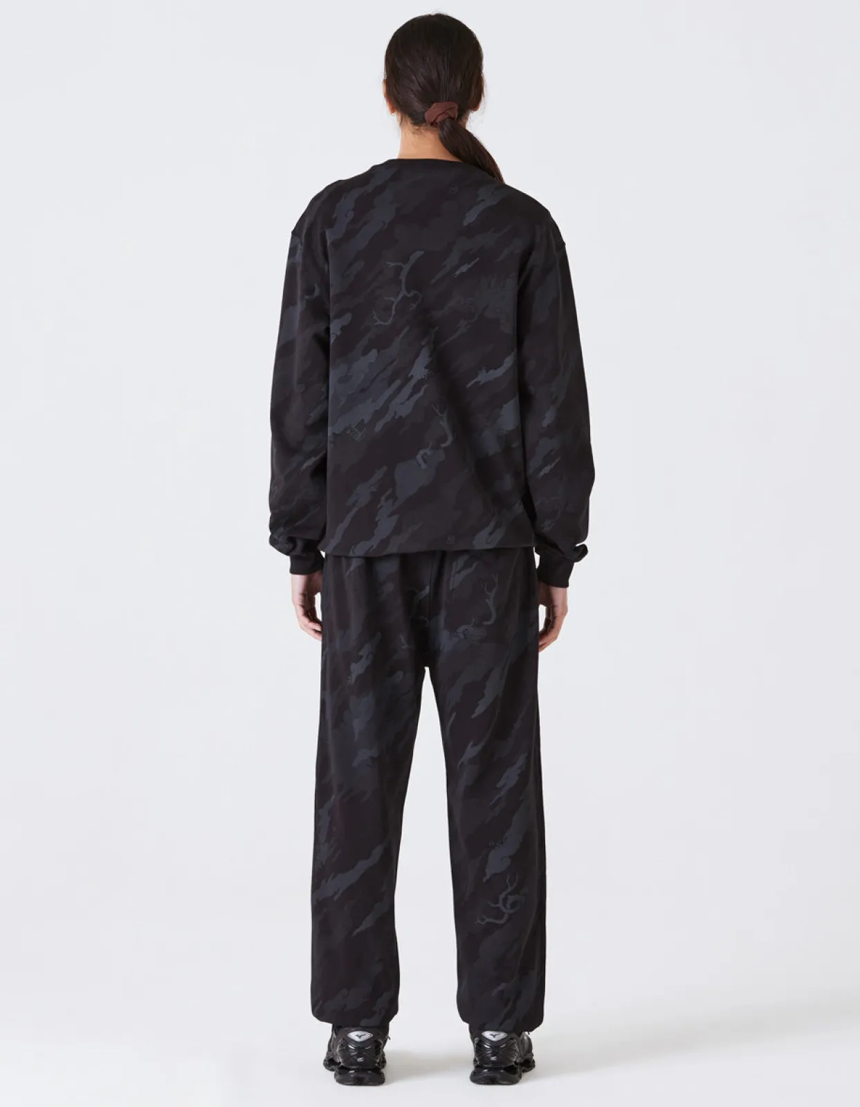 Men Maharishi 4598 Dpm: Bonsai Forest Miltype Embroidered Crew Sweat