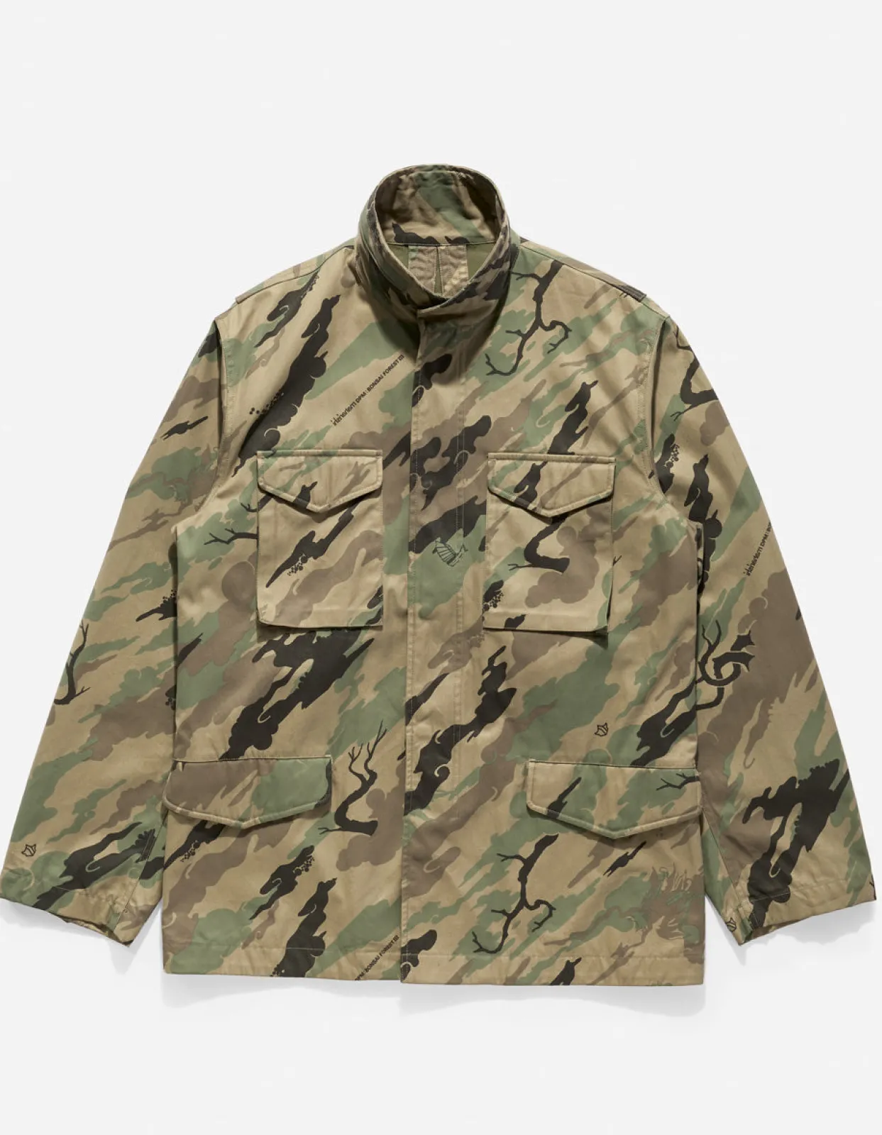 Men Maharishi 4304 Dpm: Bonsai Forest Modified M65 Jacket