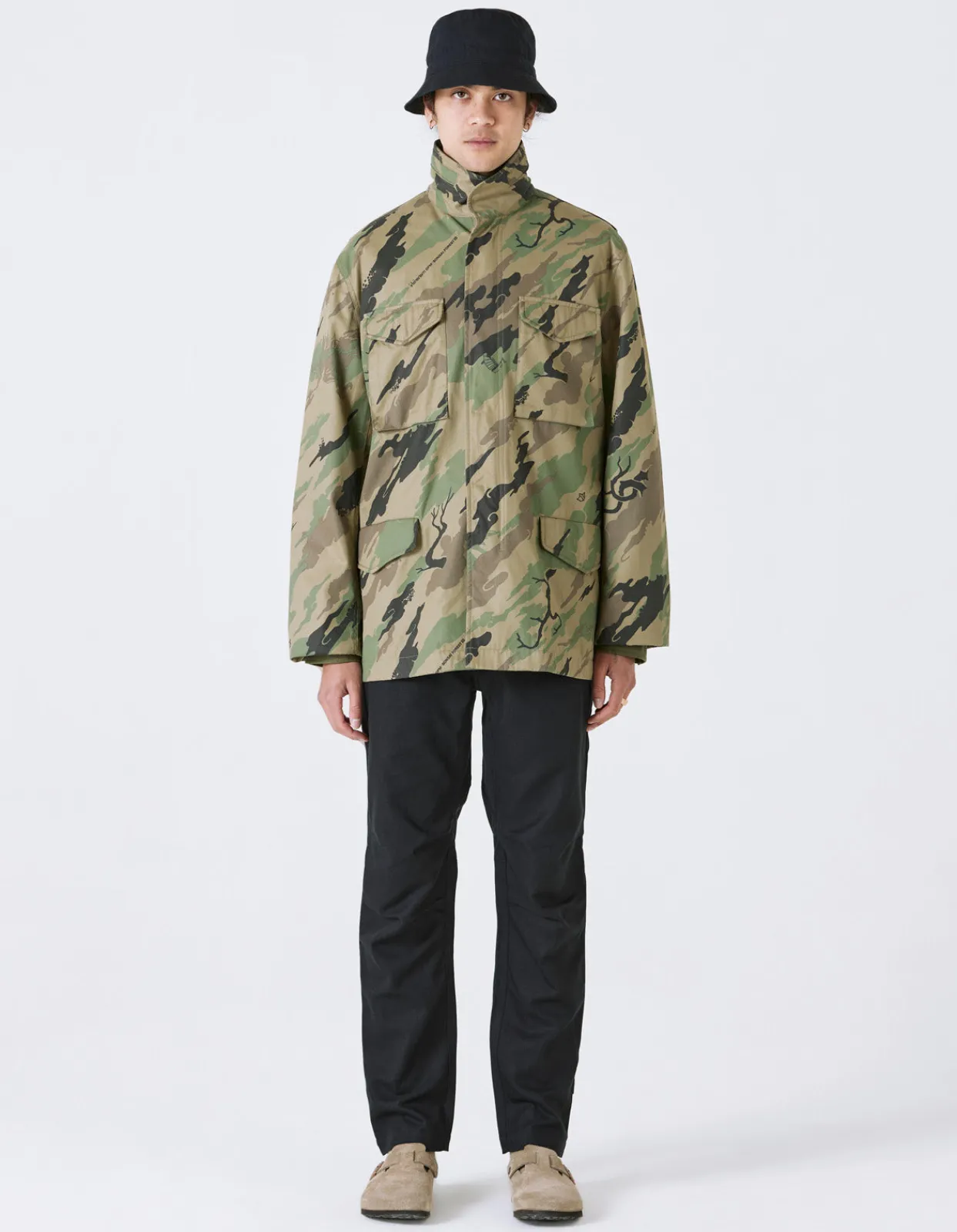 Men Maharishi 4304 Dpm: Bonsai Forest Modified M65 Jacket