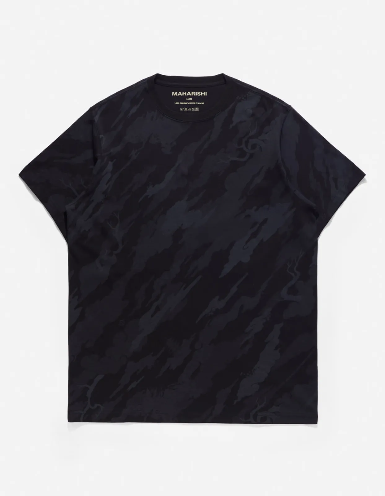 Men Maharishi 4318 Dpm: Bonsai Forest Organic T-Shirt