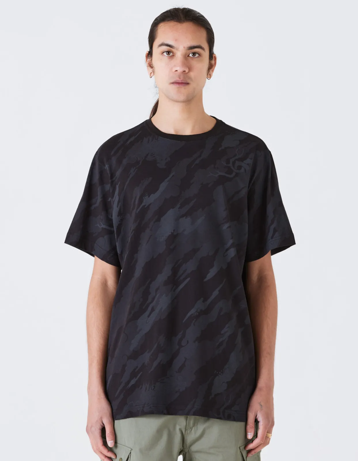 Men Maharishi 4318 Dpm: Bonsai Forest Organic T-Shirt