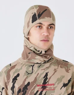 Men Maharishi 4315 Dpm: Bonsai Forest Reversible Barbute Balaclava