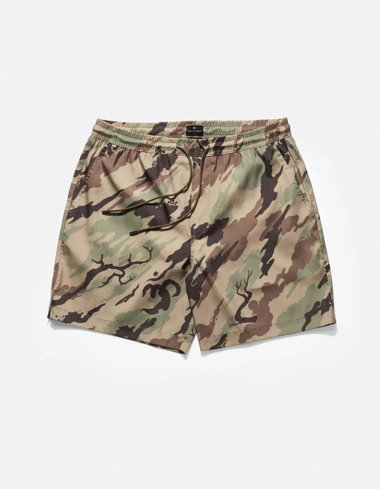 Men Maharishi 1022 Dpm: Bonsai Forest Swim Shorts