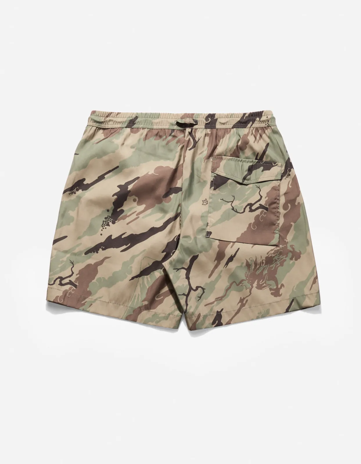 Men Maharishi 1022 Dpm: Bonsai Forest Swim Shorts