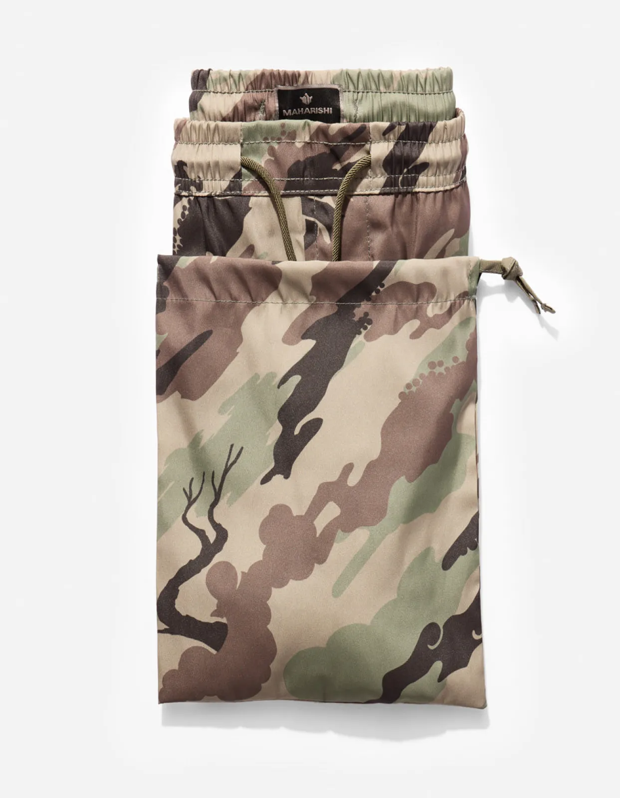 Men Maharishi 1022 Dpm: Bonsai Forest Swim Shorts