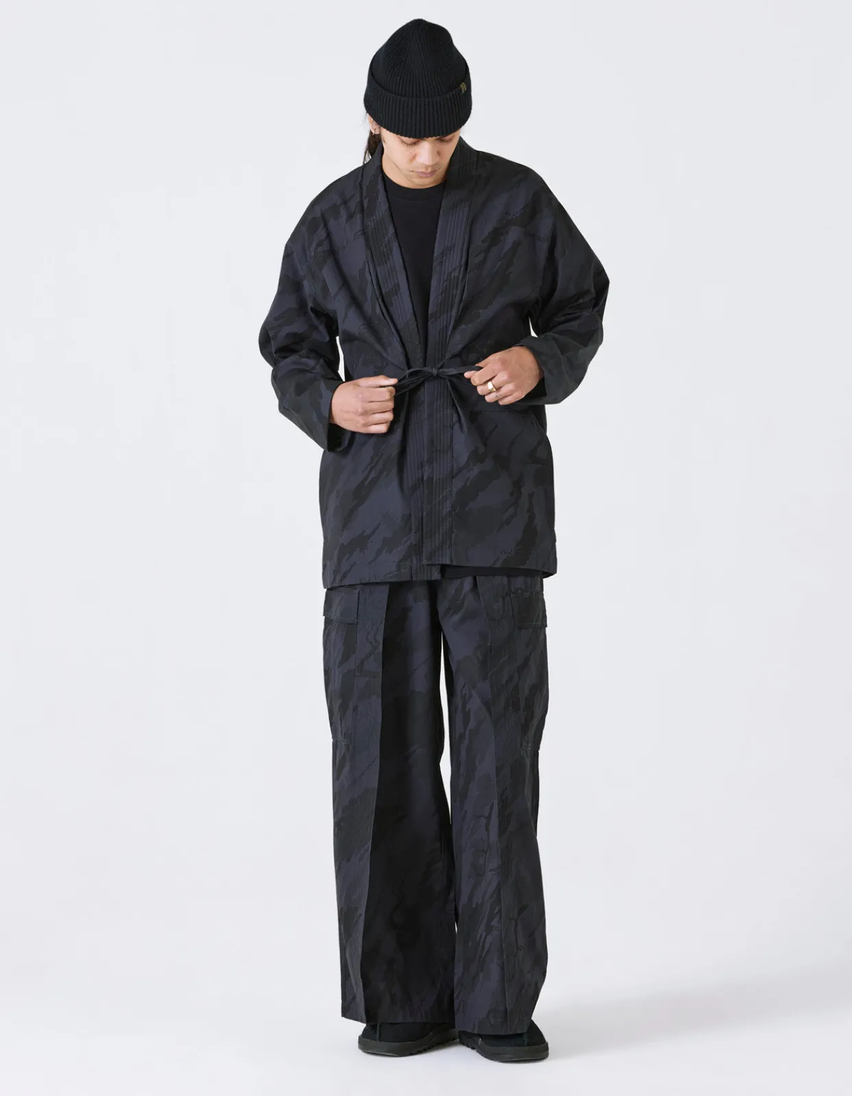 Men Maharishi 4306 Dpm: Bonsai Forest Utility Kimono Overshirt