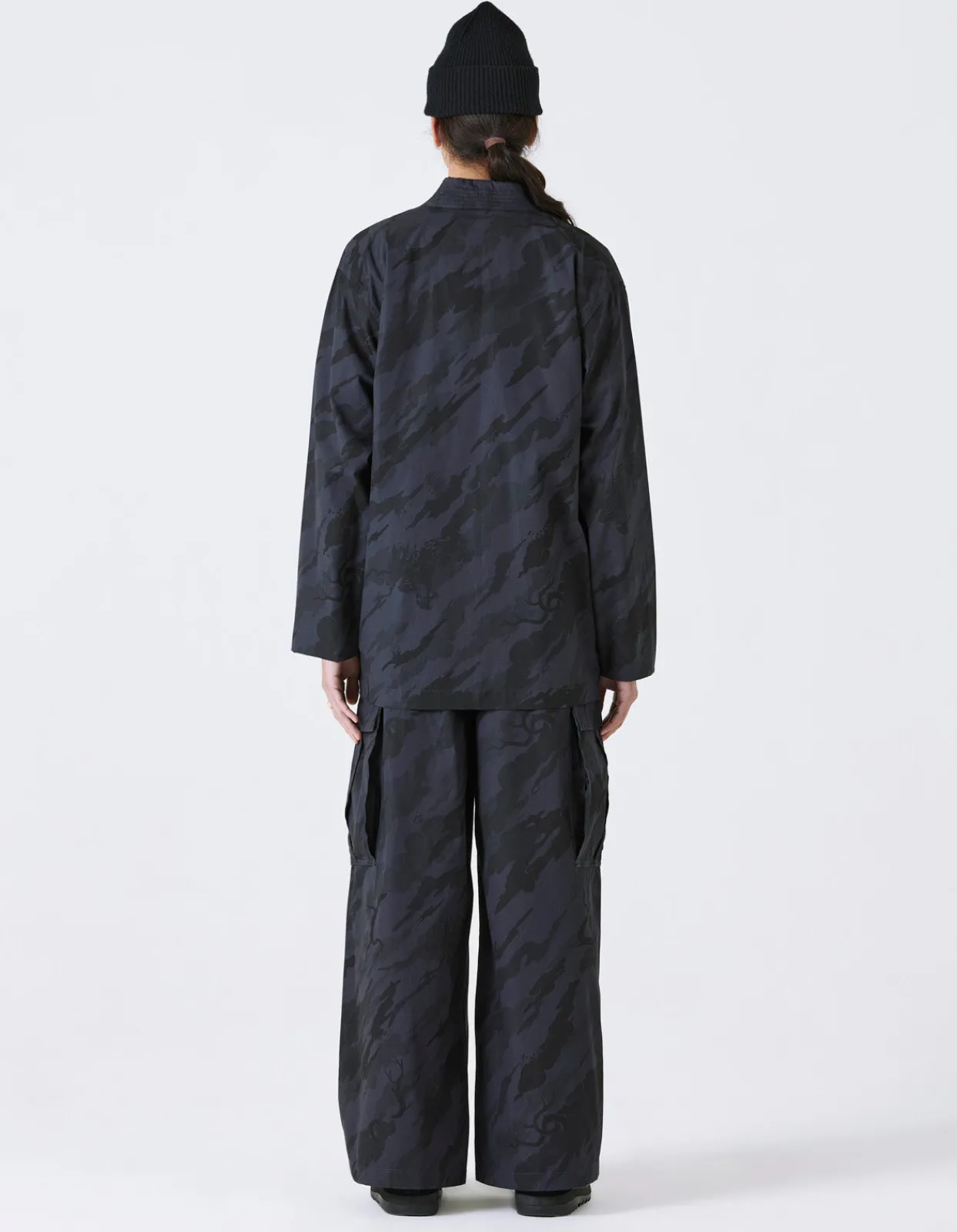 Men Maharishi 4306 Dpm: Bonsai Forest Utility Kimono Overshirt