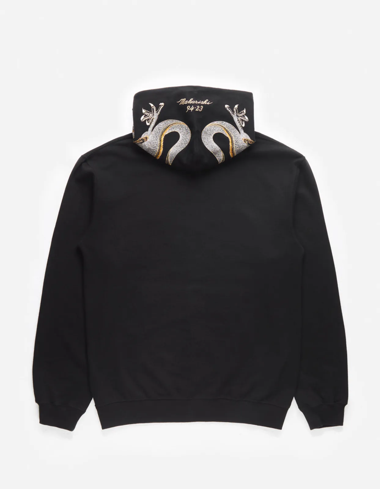Men Maharishi 4212 Dragon Embroidered Hooded Sweat