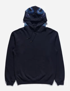 Men Maharishi 4212 Dragon Embroidered Hooded Sweat