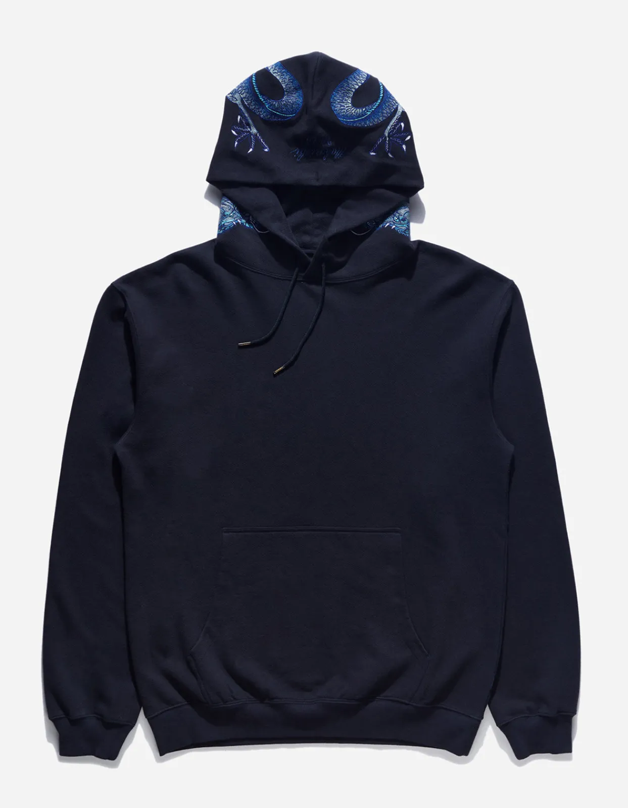 Men Maharishi 4212 Dragon Embroidered Hooded Sweat