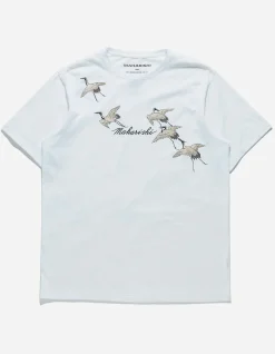 Men Maharishi 4507 Flying Peace Cranes T-Shirt