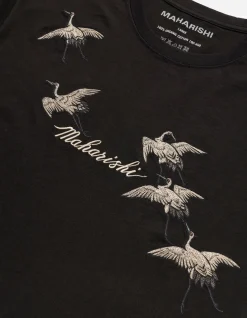 Men Maharishi 4507 Flying Peace Cranes T-Shirt