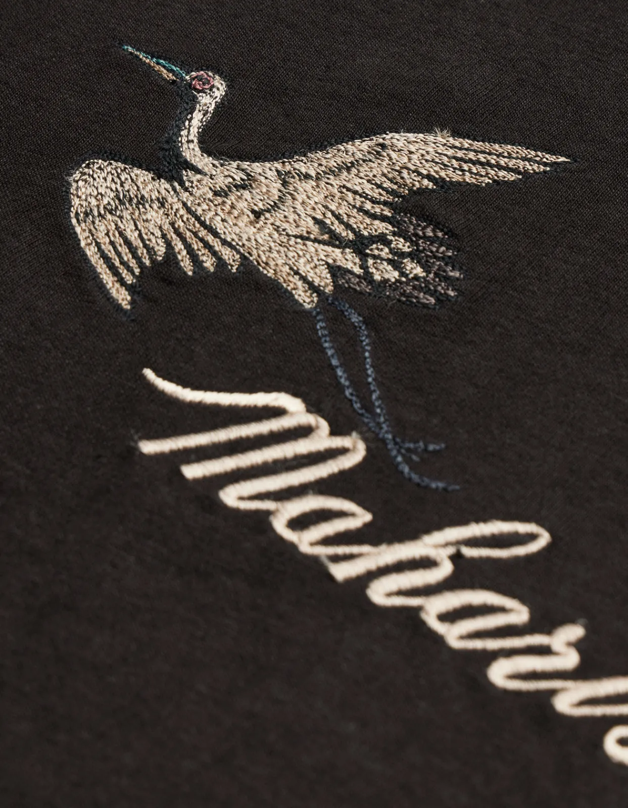 Men Maharishi 4507 Flying Peace Cranes T-Shirt