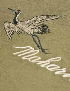 Men Maharishi 4507 Flying Peace Cranes T-Shirt