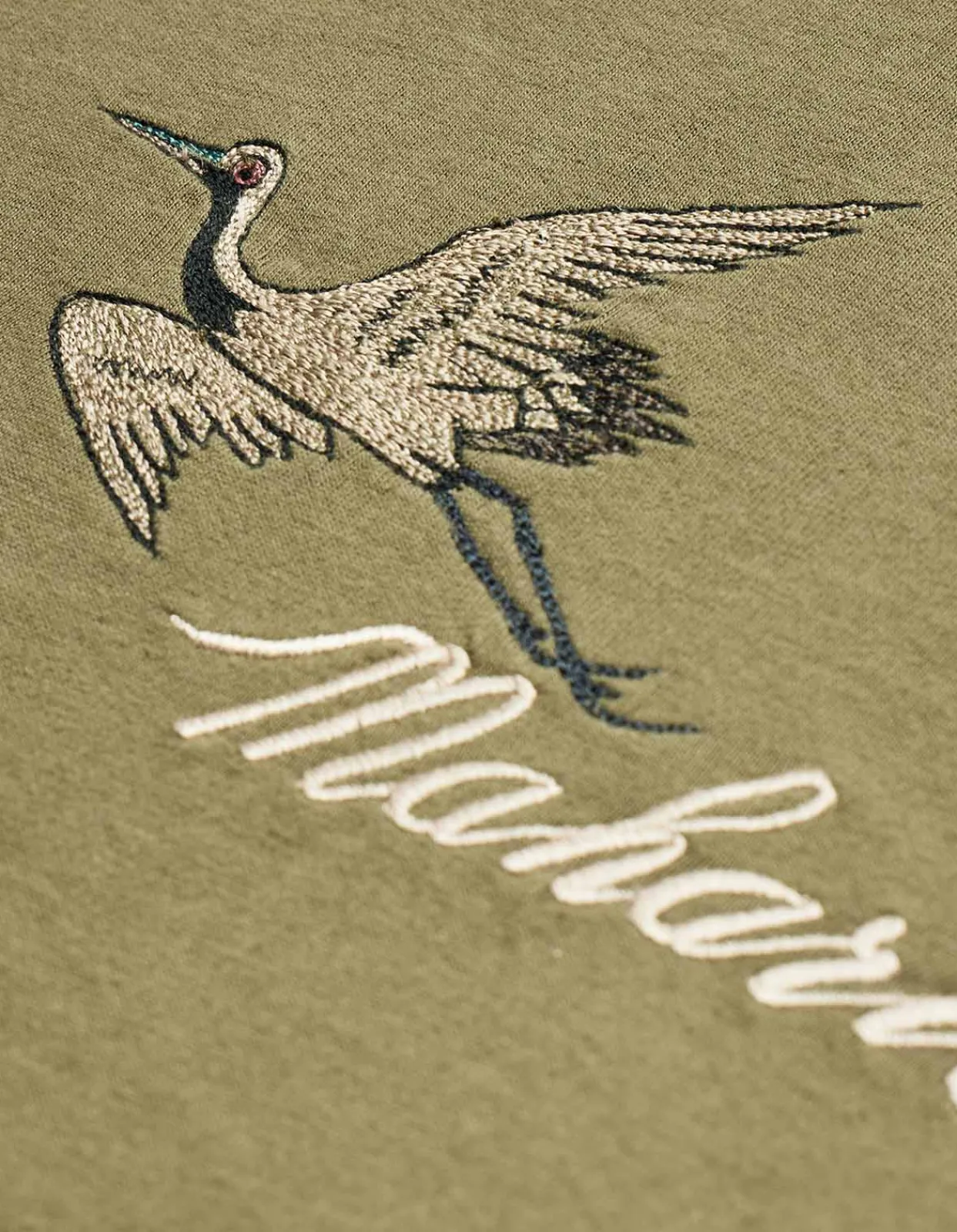 Men Maharishi 4507 Flying Peace Cranes T-Shirt