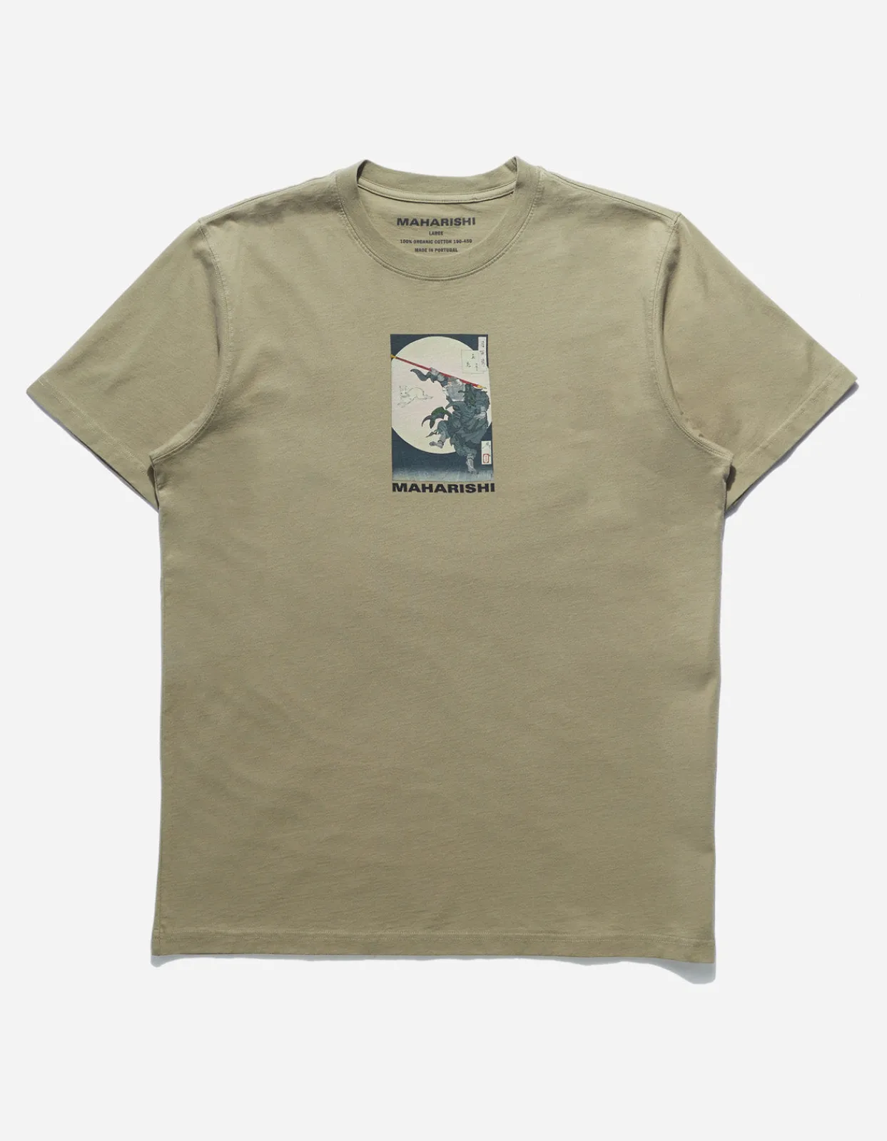 Men Maharishi 1008 Hare & Monkey T-Shirt