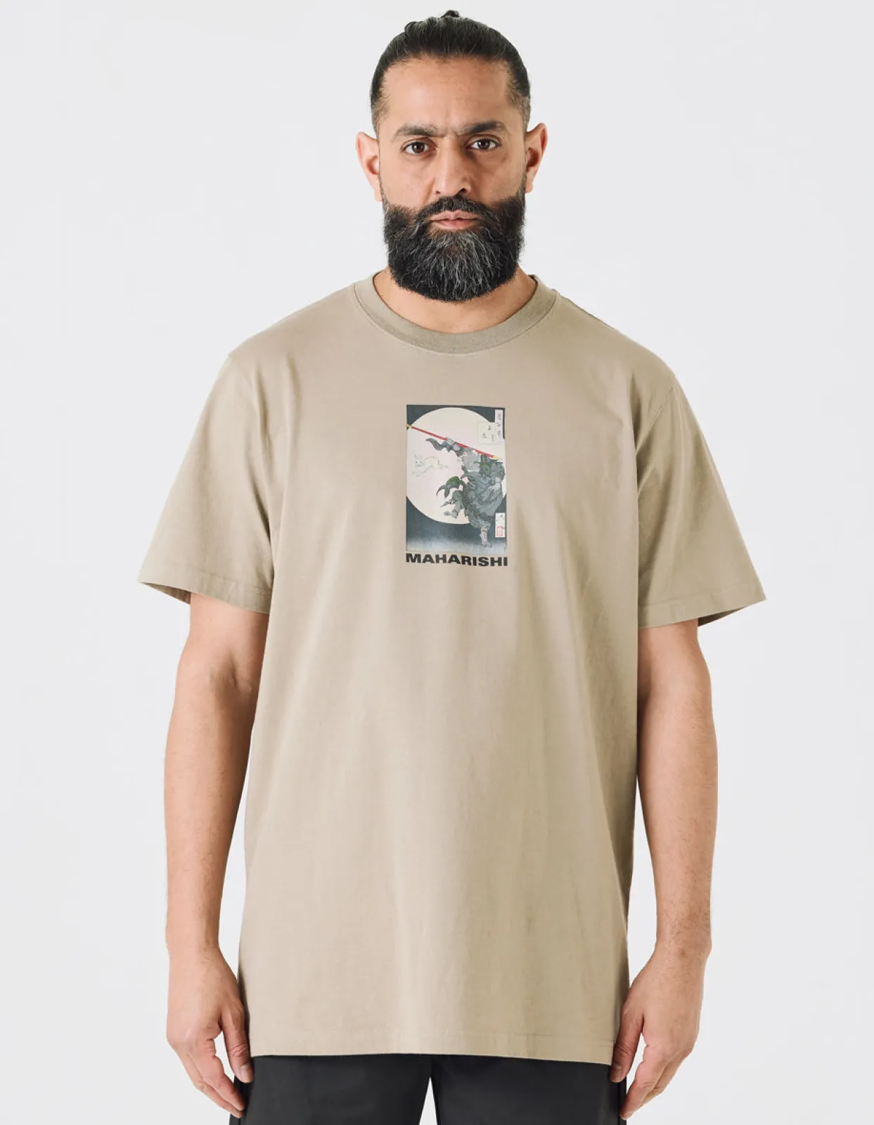 Men Maharishi 1008 Hare & Monkey T-Shirt