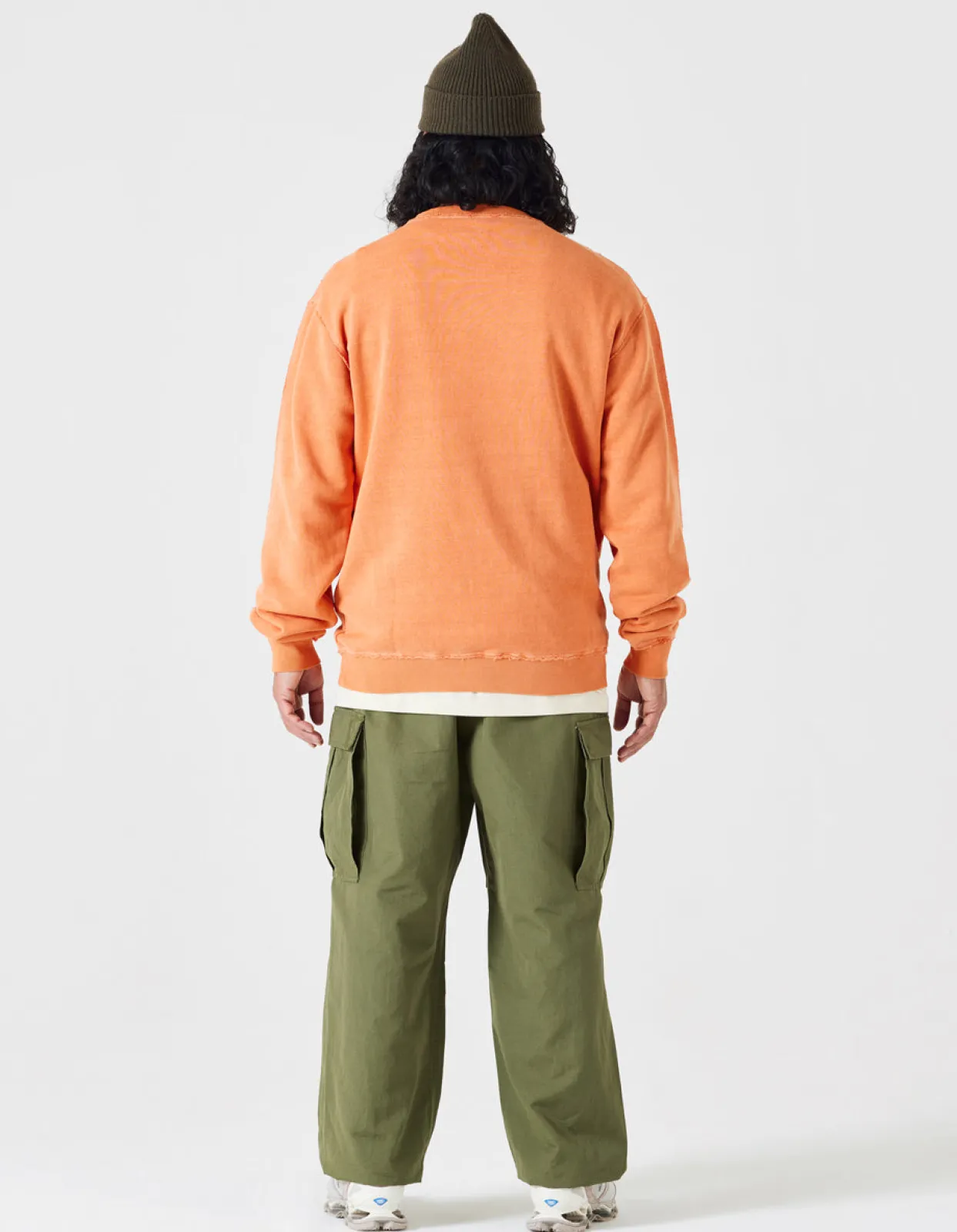 Men Maharishi 8011 Hemp Organic Crew Sweat