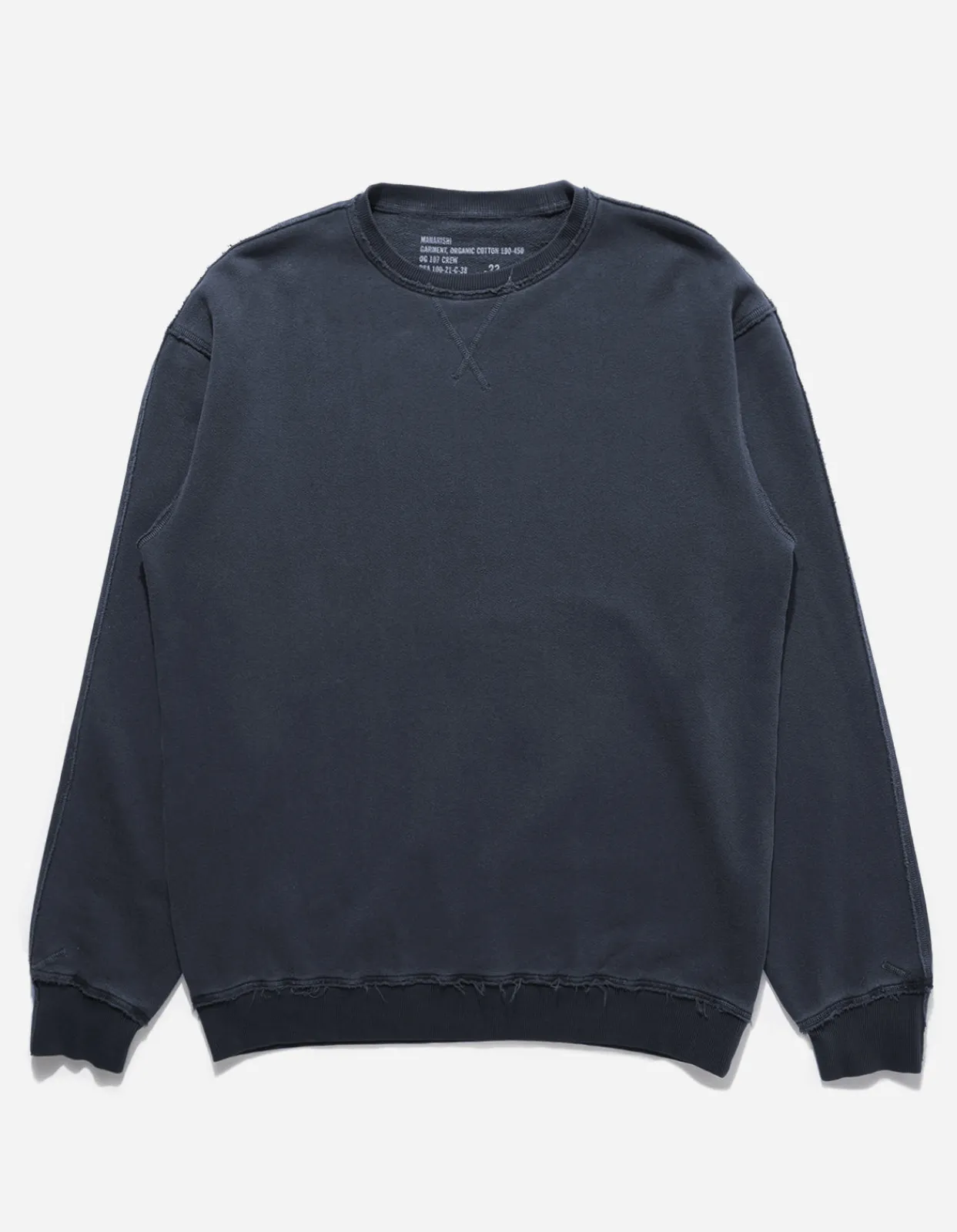 Men Maharishi 8011 Hemp Organic Crew Sweat