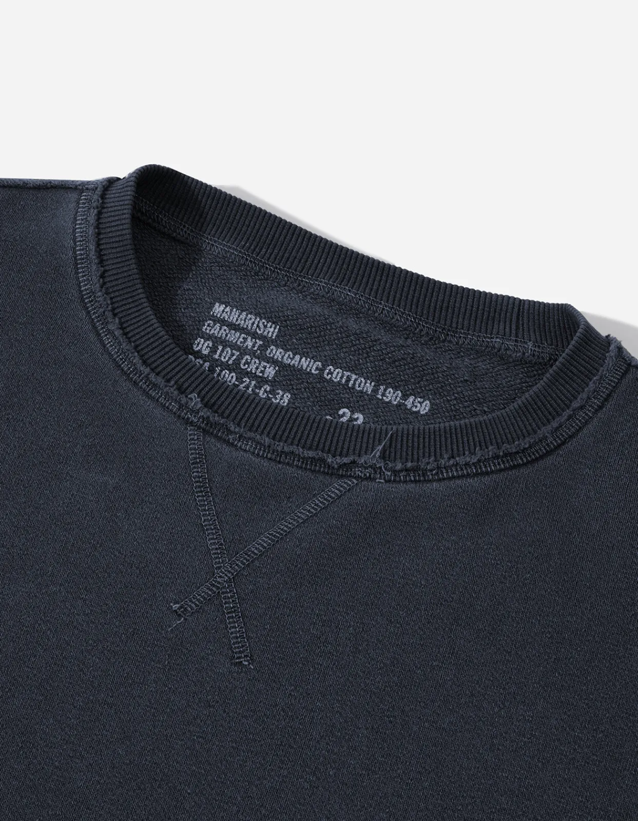 Men Maharishi 8011 Hemp Organic Crew Sweat