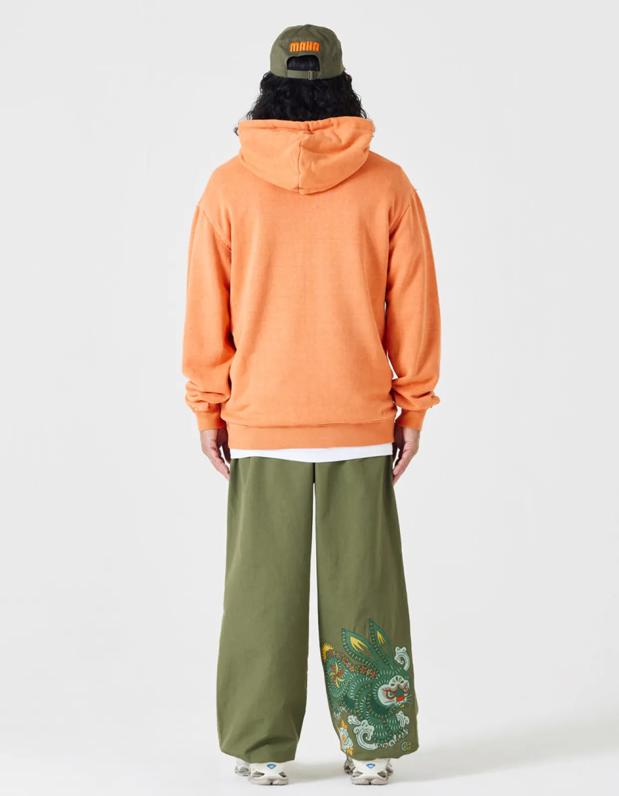 Men Maharishi 4146 Hemp Organic Hooded Sweat