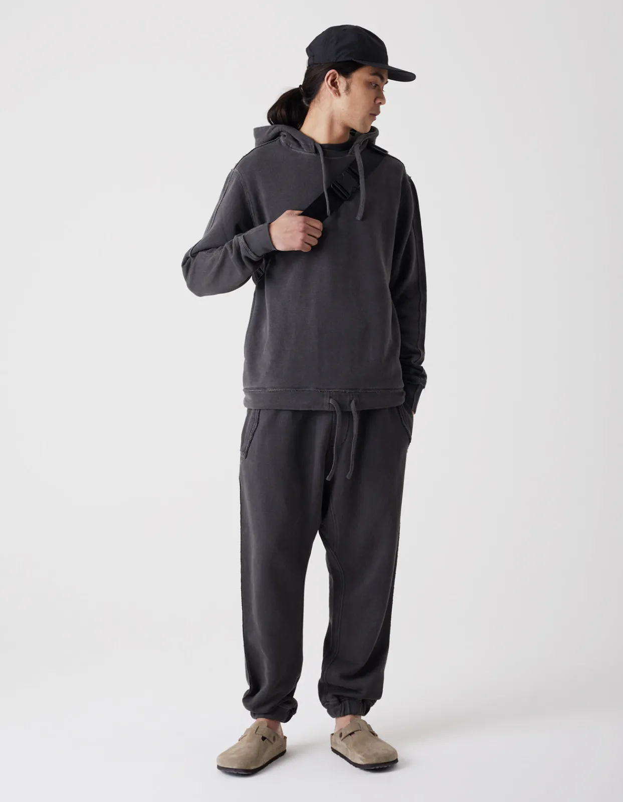 Men Maharishi 8013 Hemp Organic Hooded Sweat·Hemp/Organic Cotton Sweat 480
