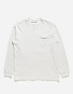 Men Maharishi 8010 Hemp Organic L/S Pocket T-Shirt