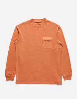 Men Maharishi 8010 Hemp Organic L/S Pocket T-Shirt