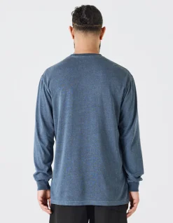 Men Maharishi 8010 Hemp Organic L/S Pocket T-Shirt
