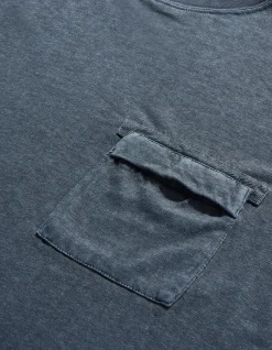 Men Maharishi 8010 Hemp Organic L/S Pocket T-Shirt