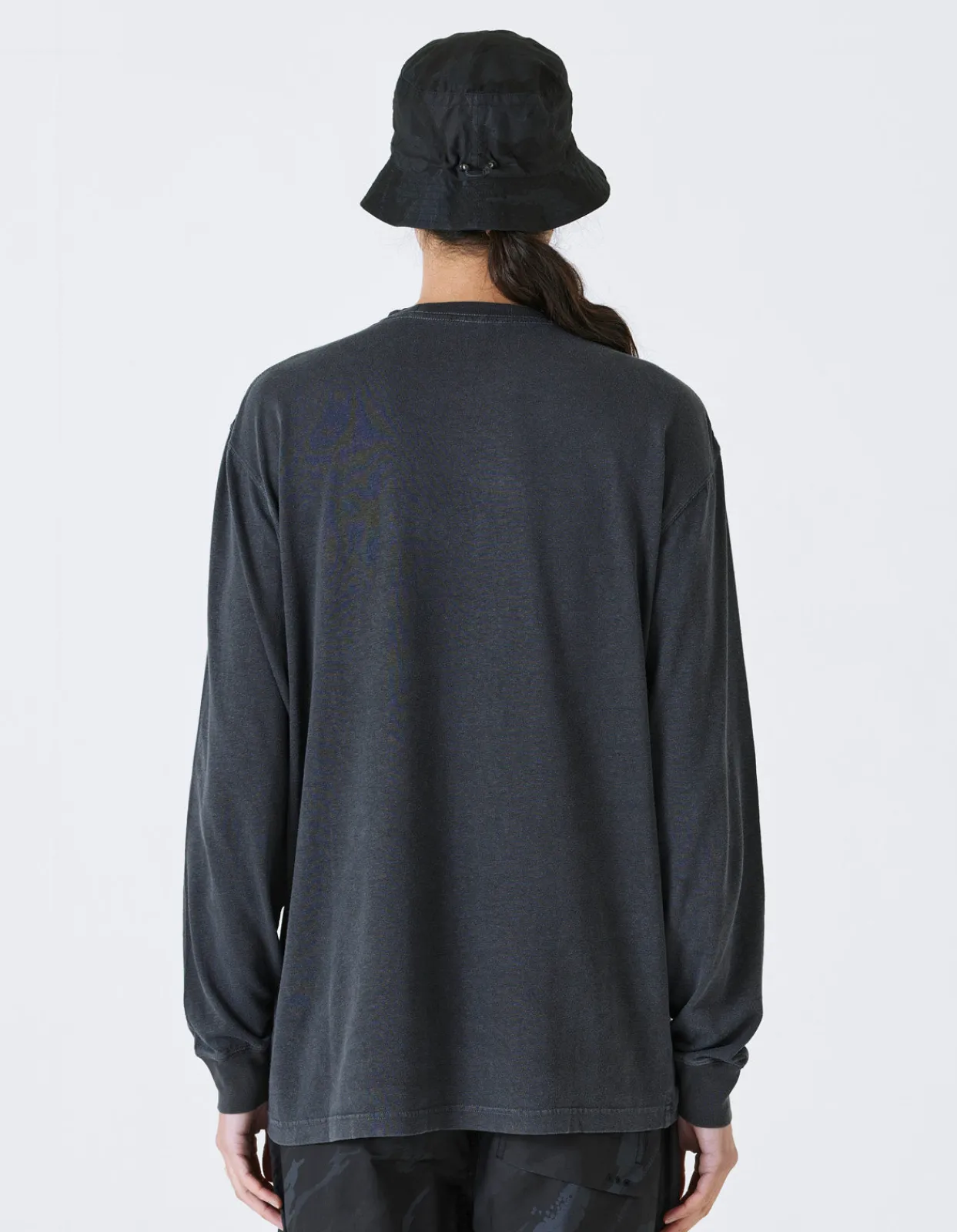 Men Maharishi 8010 Hemp Organic L/S Pocket T-Shirt